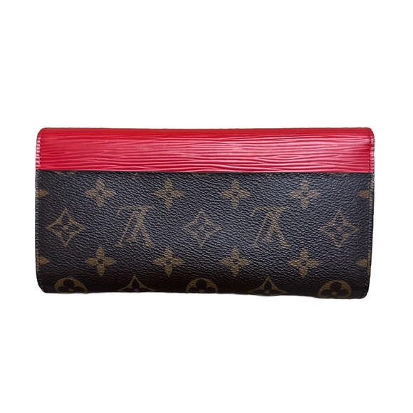 6471-Louis Vuitton Piment Epi Monogram Canvas Marie Lou Long Wallet - Picture 2 of 7